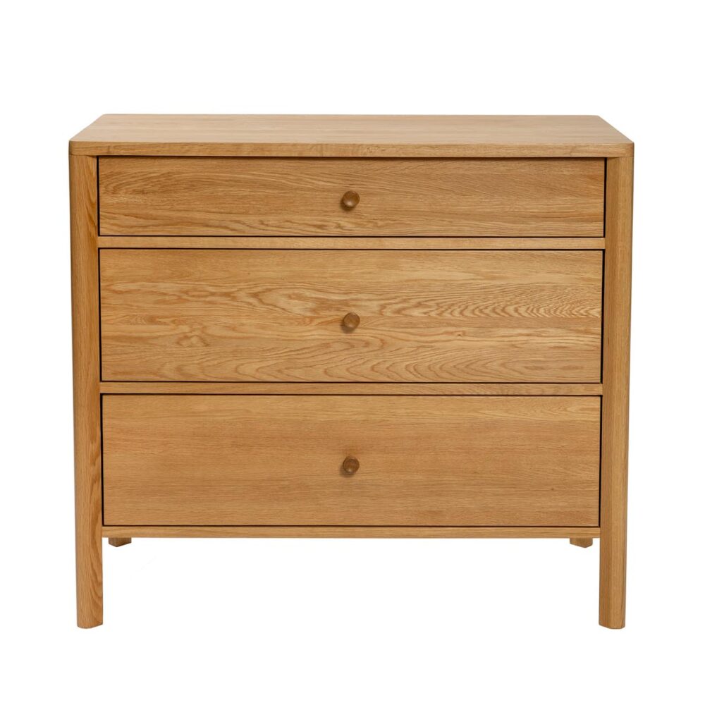 guest chest of drawers - front - oiled oak