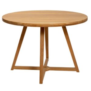 kinsale 110cm outdoor dining table - teak