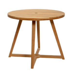 kinsale 90cm outdoor dining table - teak