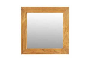 Profile mirror - square wooden mirror