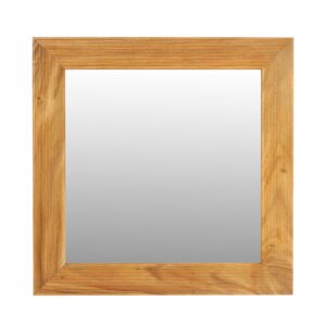 Profile mirror - square wooden mirror