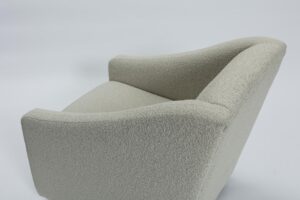 stresa upholstered armchair detail