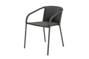valencia outdoor dining armchair - slate