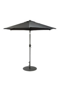 aluminium parasol - 2.5m diameter - anthracite