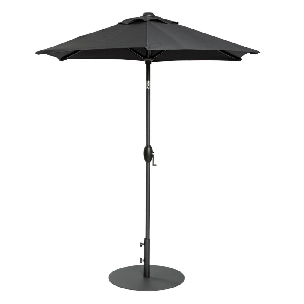 aluminium parasol - 2m diameter - anthracite