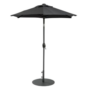 aluminium parasol - 2m diameter - anthracite