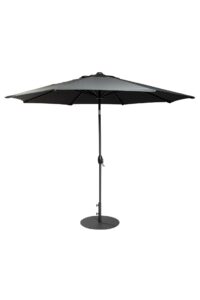 aluminium parasol - 3m diameter - anthracite