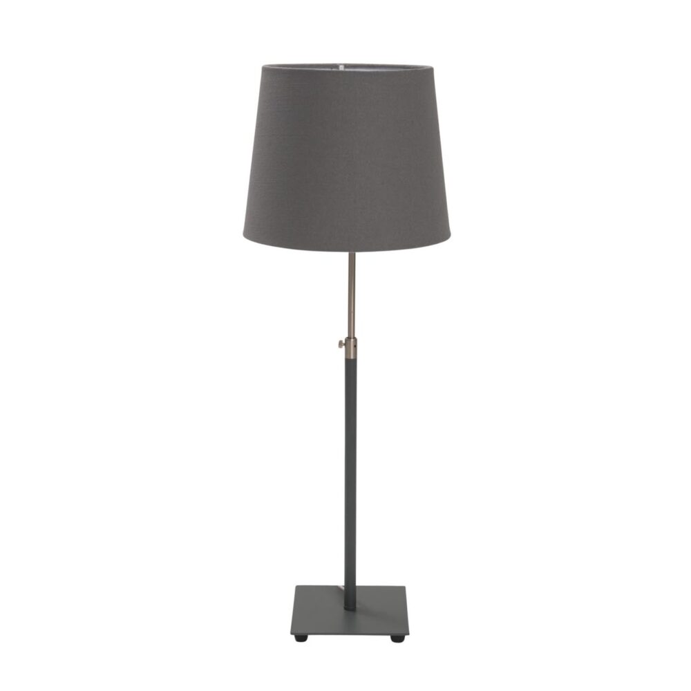 baltic table lamp base - dark grey - shown with the 25/20 grey shade