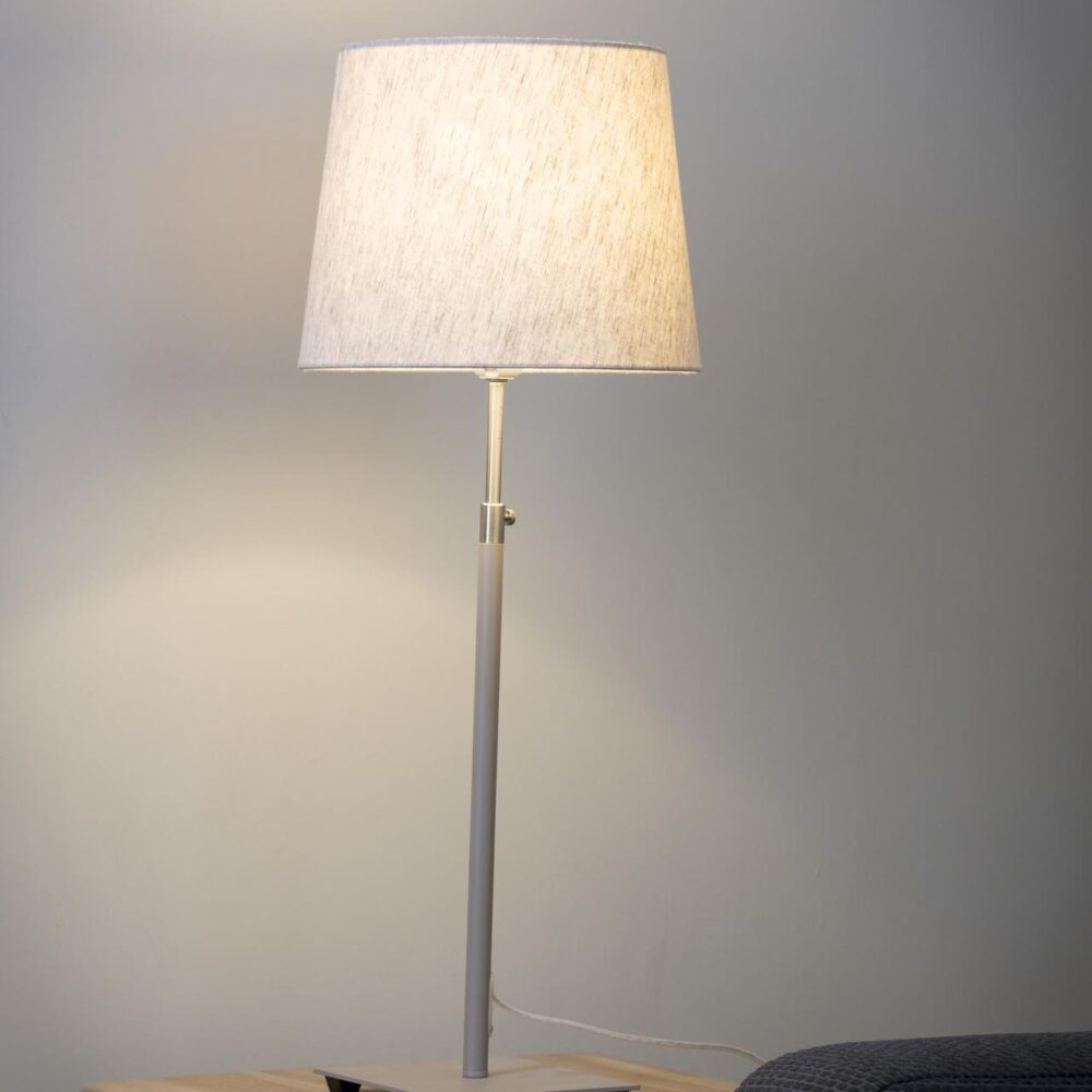 baltic table lamp base - stone - shown with the 25/20 stone shade
