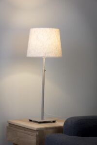 baltic table lamp base - stone - shown with the 25/20 stone shade