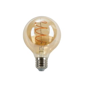 led globe bulb - 80mm dia. - filament style led bulb - e27 - 3w