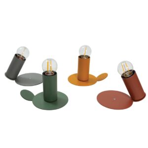 finch table lamps - small movable magnetic lamps - available in four colours