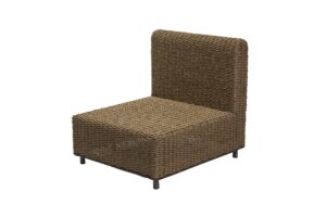 malibu outdoor single unit - water hyancinth weave