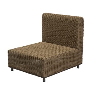 malibu outdoor single unit - water hyancinth weave