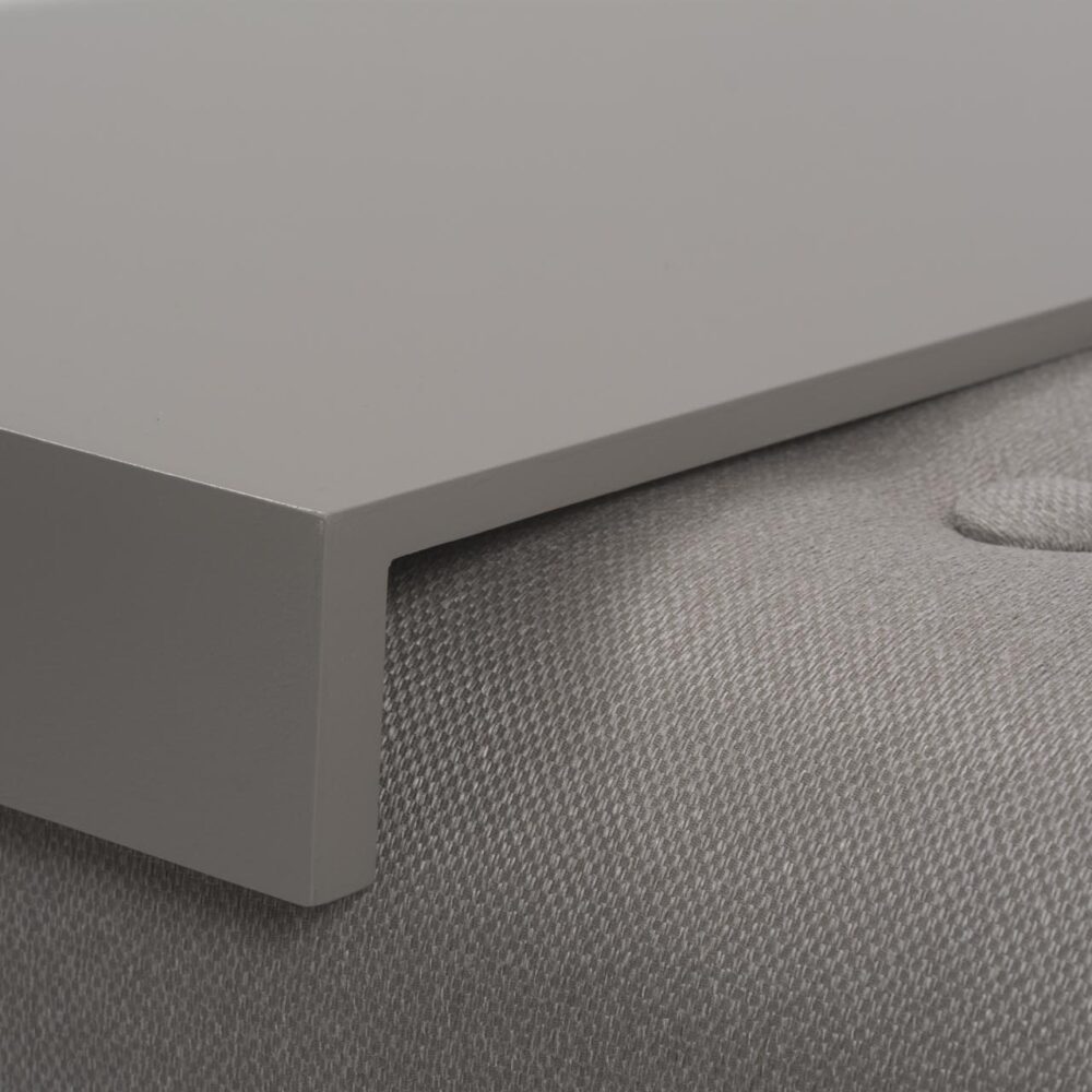 Painted to order tray for the Marylebone upholstered table and storage table.