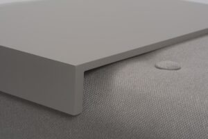 Painted to order tray for the Marylebone upholstered table and storage table.