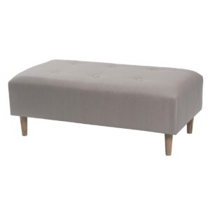 marylebone upholstered footstool / table - made to order upholstered coffee table with button detail