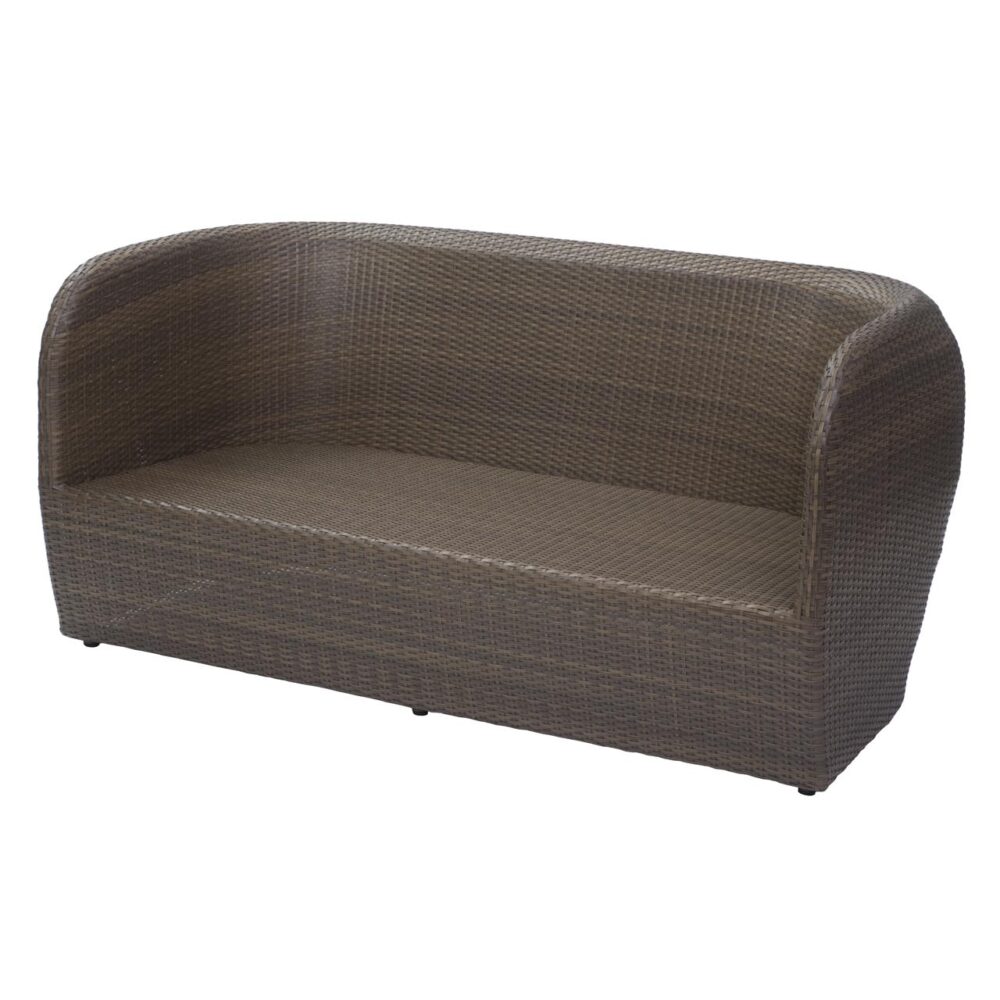 tubby outdoor sofa - synthetic summergrass weave