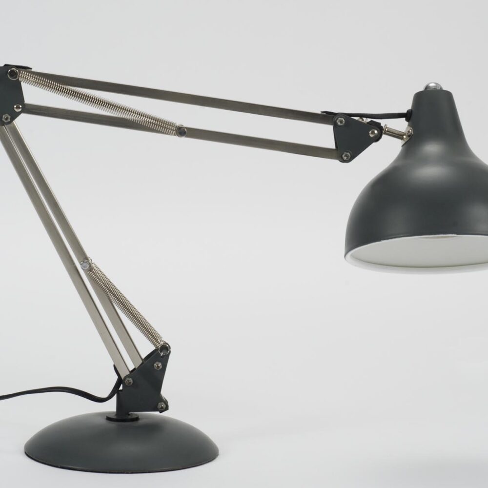 antwerp table lamp - dark grey - fully adjustable desk lamp