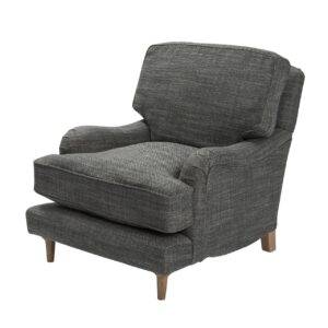 arundel fully upholstered armchair - made in the uk in a choice of fabrics