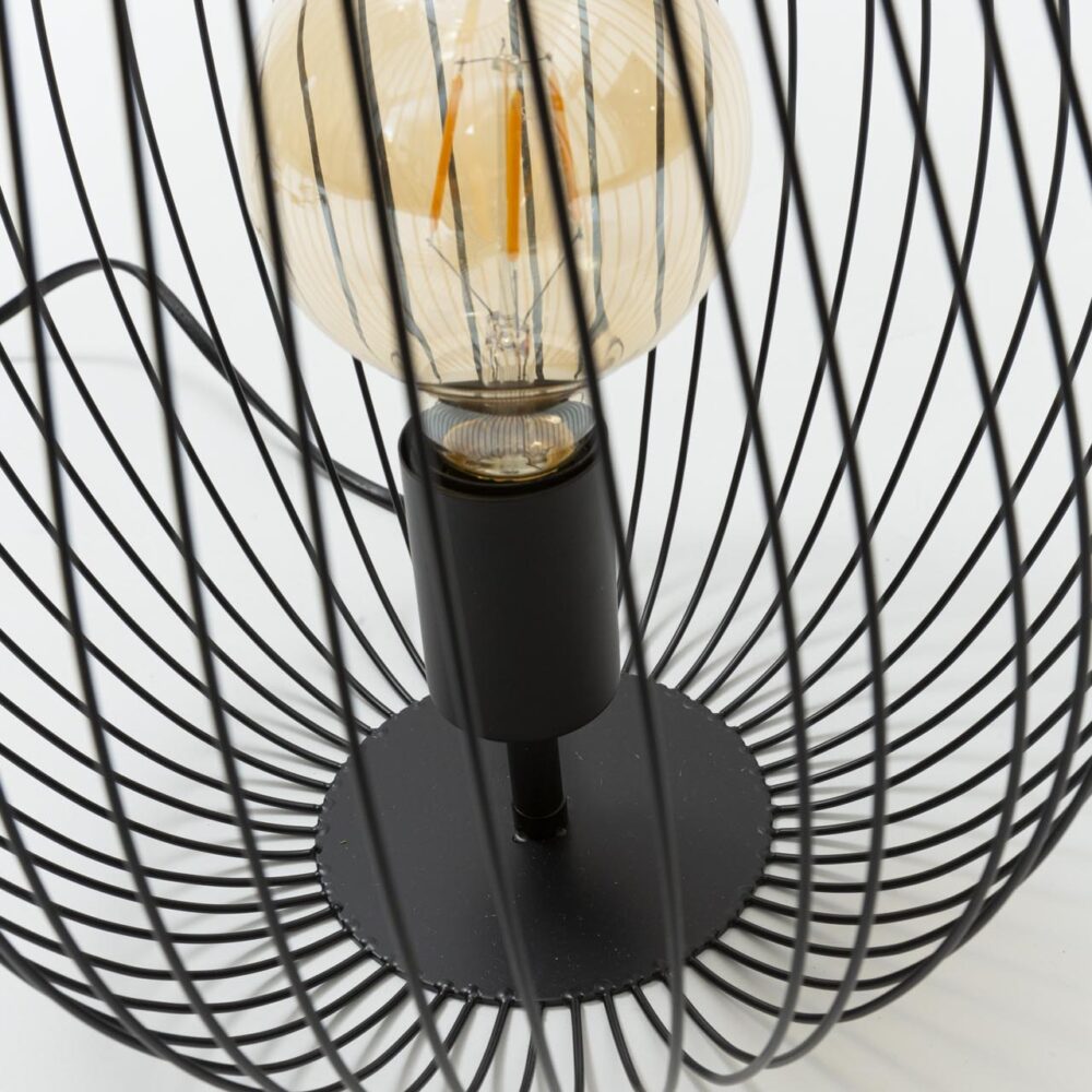 cage large table lamp detail