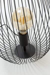 cage large table lamp detail