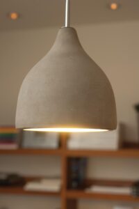 urban pendant lamp - concrete hanging lamp
