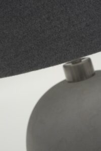 urban spherical lamp base - with 35/30 felt shade