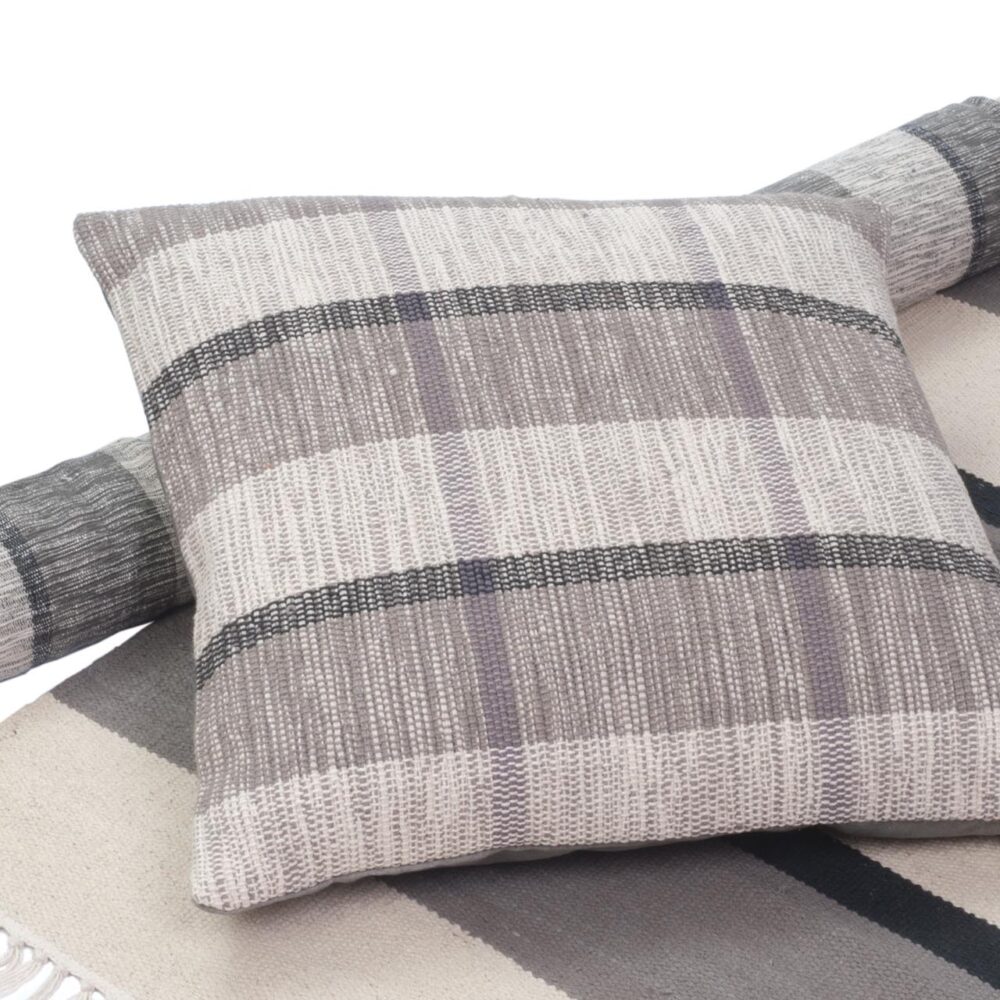 elements dhurrie and cushion - munro