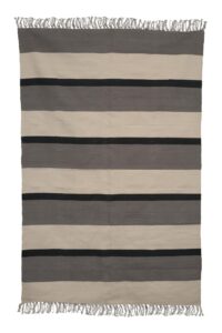 dhurrie - 140 x 200cm - munro - flat woven cotton floor covering