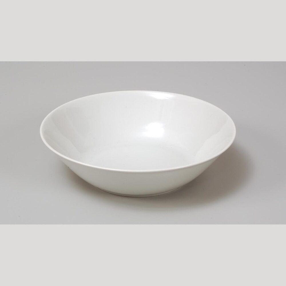 repas salad bowl 23cm - high quality white porcelain salad bowl