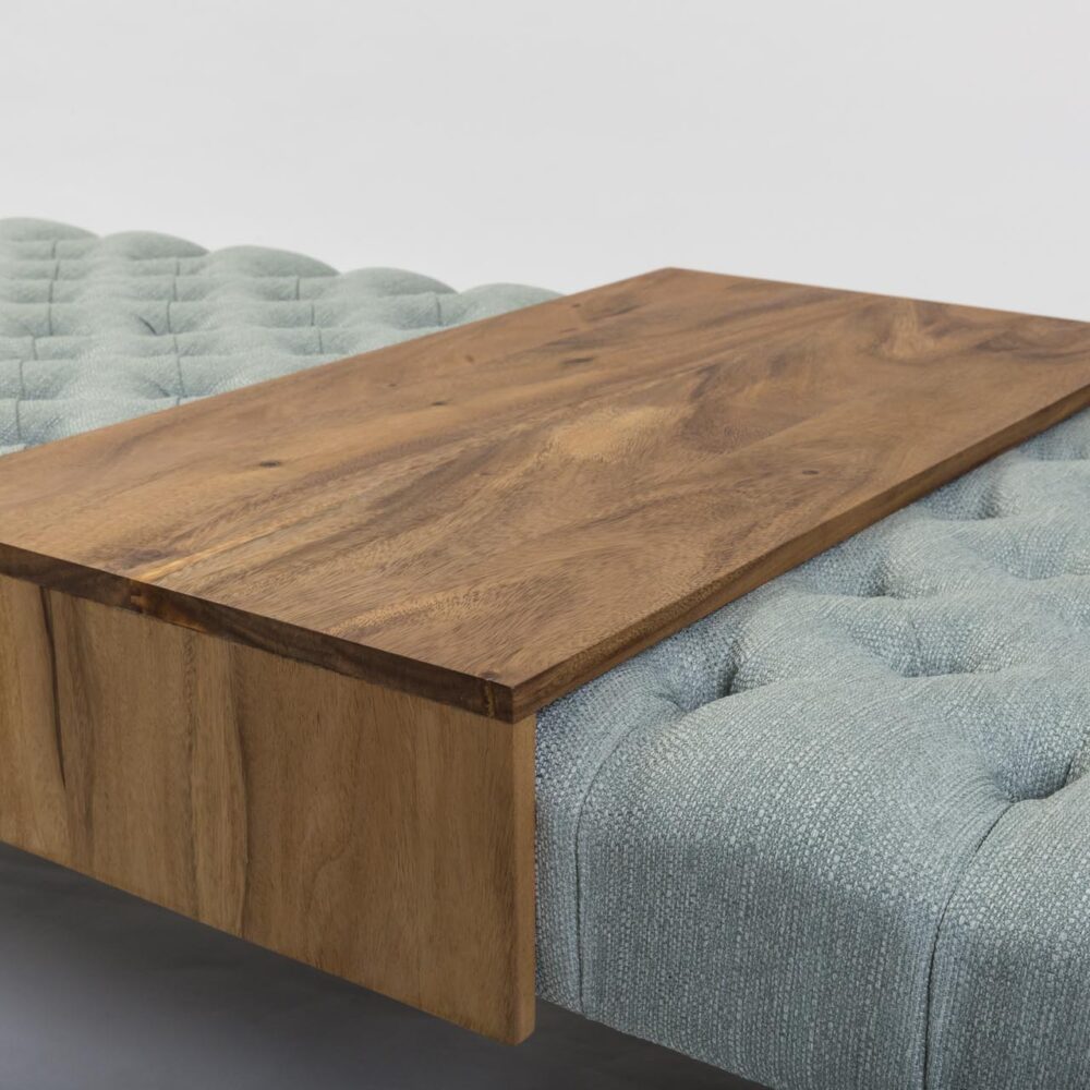 chesterfield wooden tray