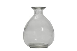 giselle bottle / vase - small decorative clear glass bottle