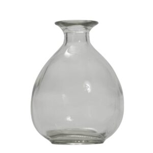 giselle bottle / vase - small decorative clear glass bottle