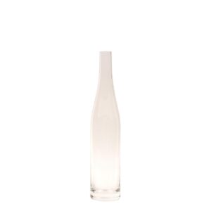 hand made bottle - medium - clear