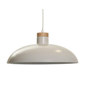 newlyn dish pendant lamp - soft white