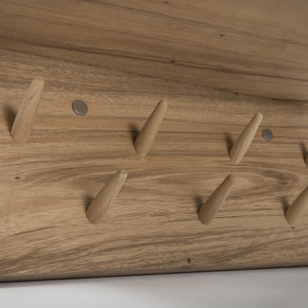 hancock plus detail - wall mounted coat hook with shelf