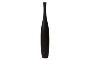 orleon ceramic vase - 60cm - black