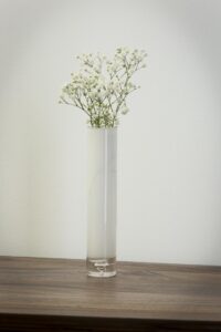 sardinia glass vase - white - mood