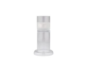 band 15cm glass tealight holder - handmade glass tealight holders