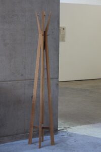 totem coat and hat stand - oak
