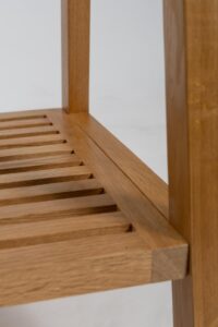 totem clothes and shoe rail - detail