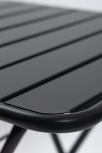 trattoria bistro set - anthracite, table detail