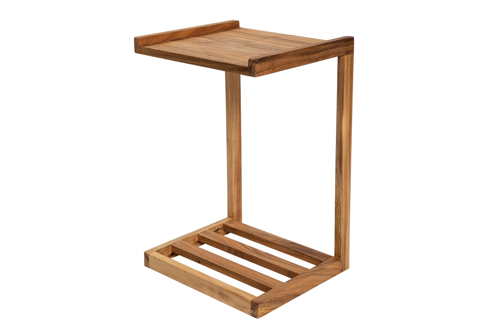 cousin side table - plantation teak