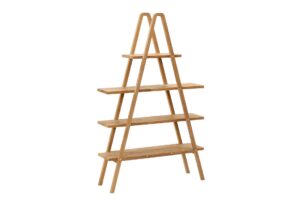 serre shelving unit - oiled oak