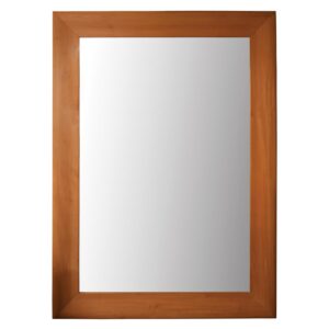 eno large mirror - natural - over sized large mirror with substantial hardwood frame