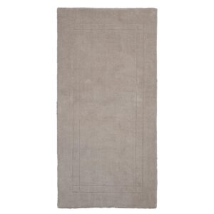 Landscape wool rug - putty. 75 x 150cm runner