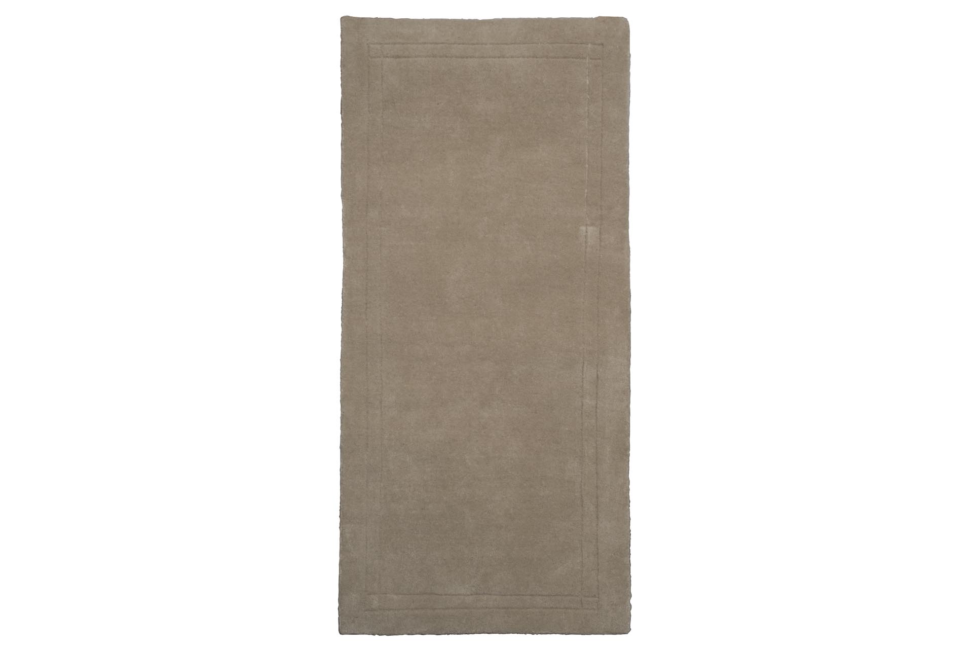 Landscape wool rug - terre. 75 x 150cm runner